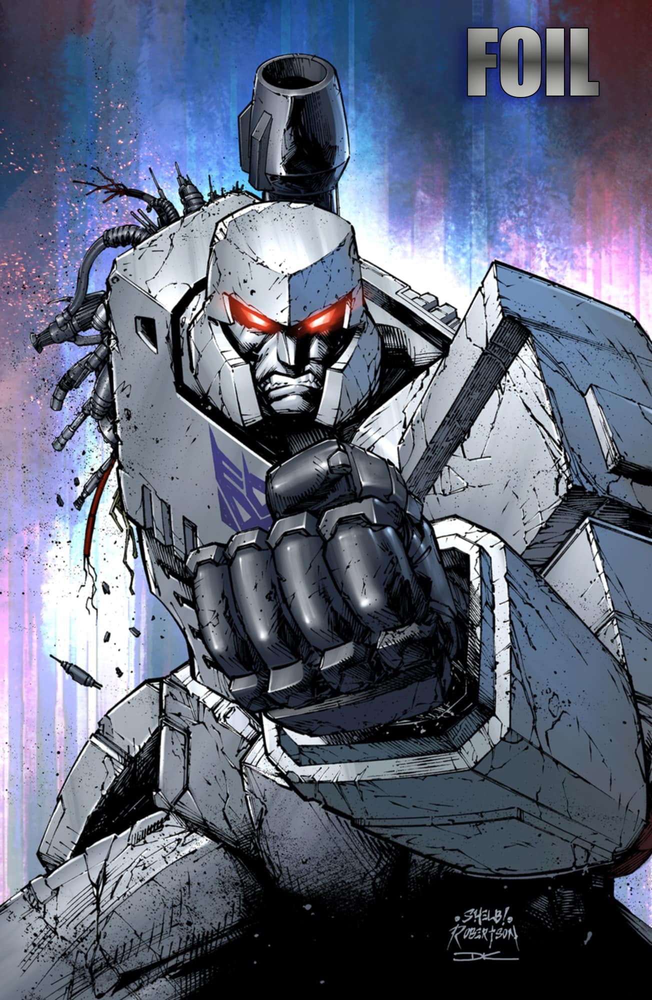 TRANSFORMERS #22 SHELBY ROBERTSON EXCLUSIVE FOIL EDITION