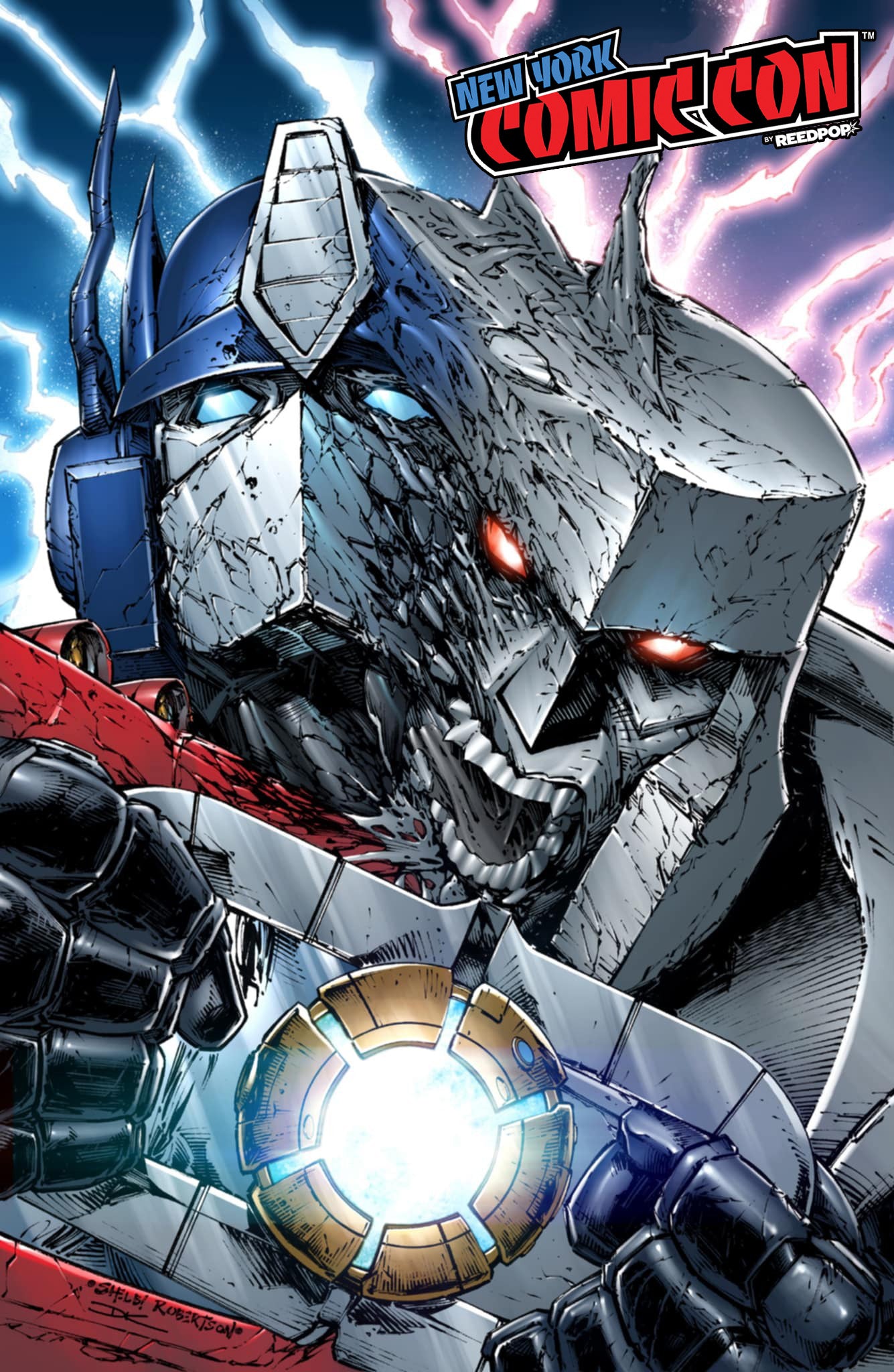 TRANSFORMERS #25 SHELBY ROBINSON NYCC EXCLUSIVE FOIL EDITION (I18)