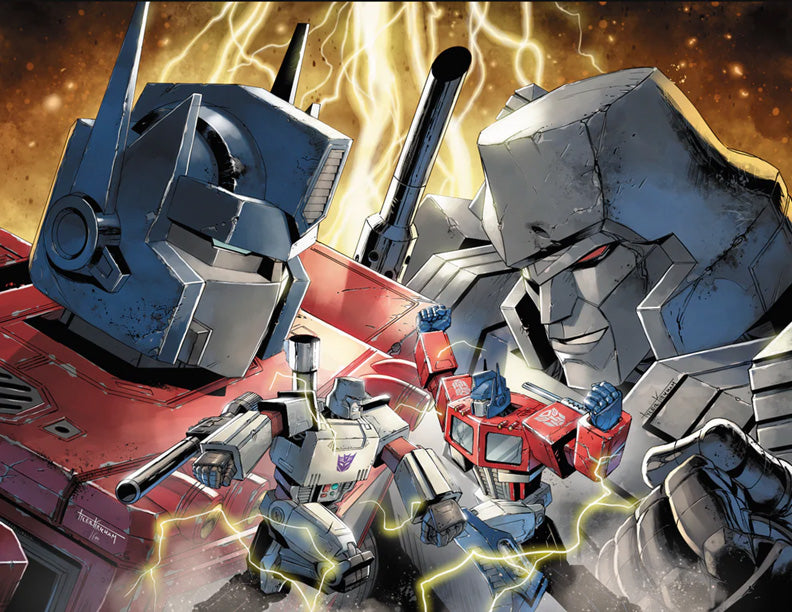 TRANSFORMERS #25 TYLER KIRKHAM NYCC CONNECTING SPOT FOIL EDITION SET  (I86)