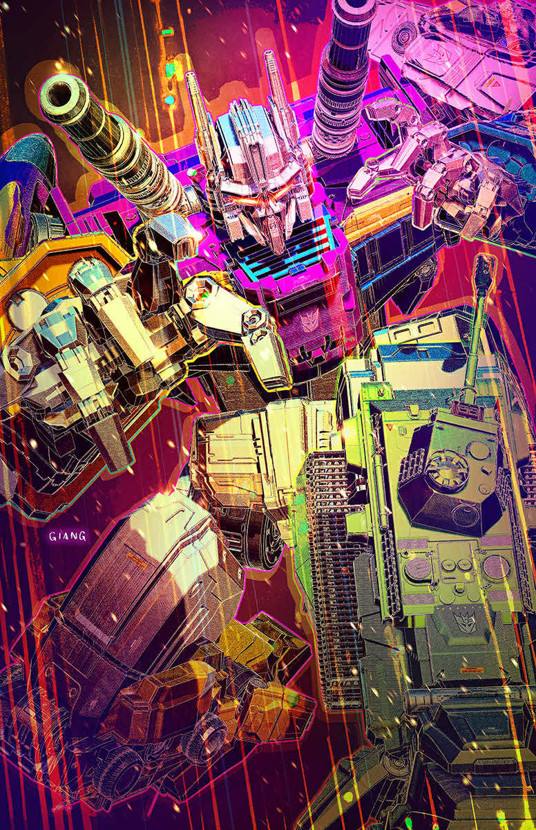 TRANSFORMERS #26 JOHN GIANG SGCC EXCLUSIVE FOIL EDITION. LIMITED TO 300 W/COA