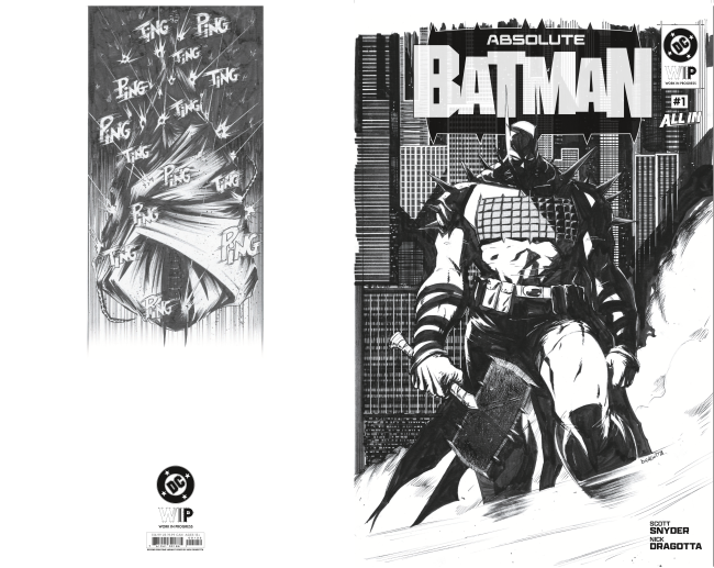 DC W.I.P. ABSOLUTE BATMAN #1 Second Printing Cvr B Nick Dragotta Var 12-02-26