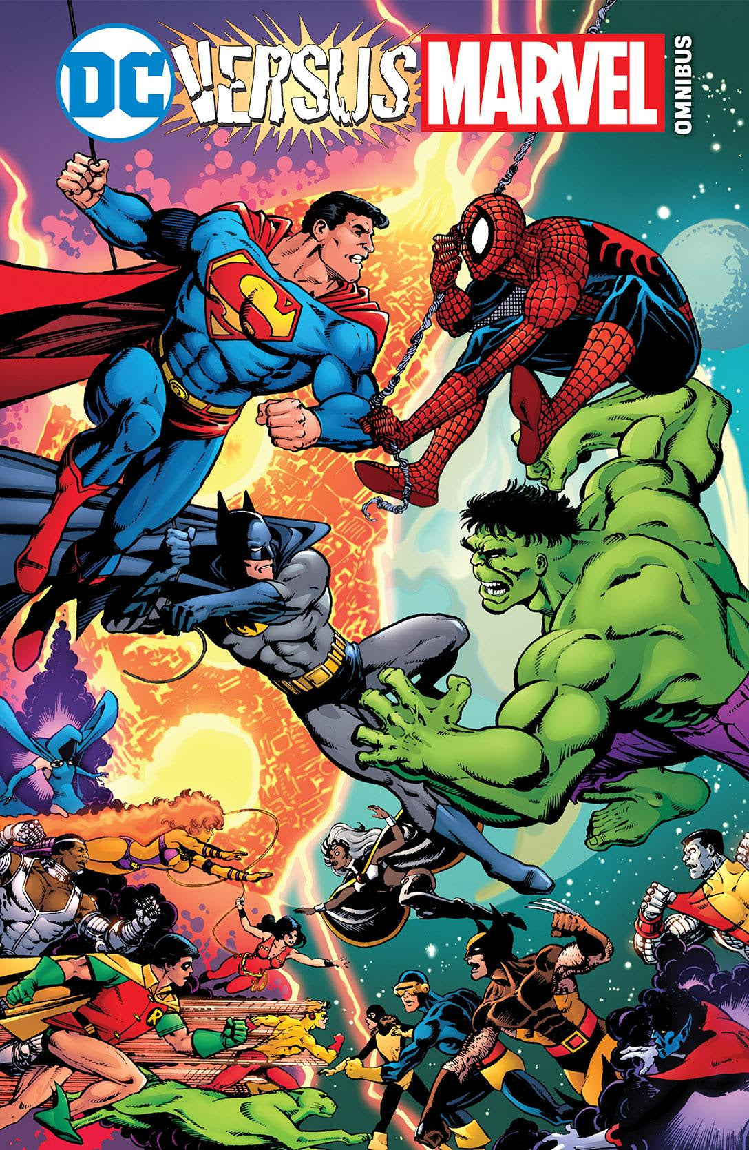 DC VERSUS MARVEL OMNIBUS HC GEORGE PEREZ CVR 10/30/24