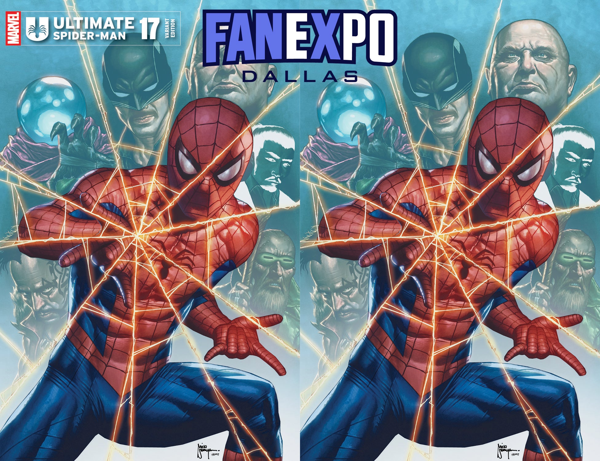 ULTIMATE SPIDER-MAN #17 MICO SUAYAN FANEXPO DALLAS EXCLUSIVE VARIANT COVERS