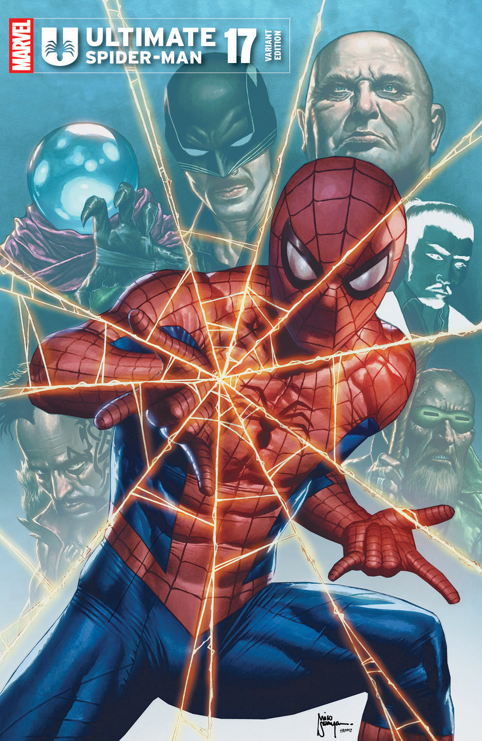 ULTIMATE SPIDER-MAN #17 MICO SUAYAN FANEXPO DALLAS EXCLUSIVE VARIANT COVERS