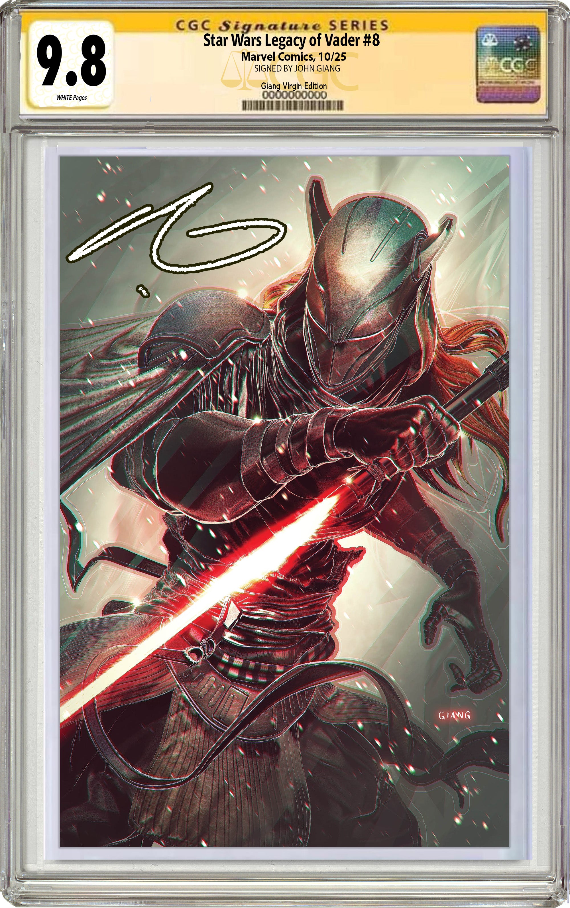 STAR WARS: LEGACY OF VADER #8 JOHN GIANG NYCC EXCLUSIVE EDITION