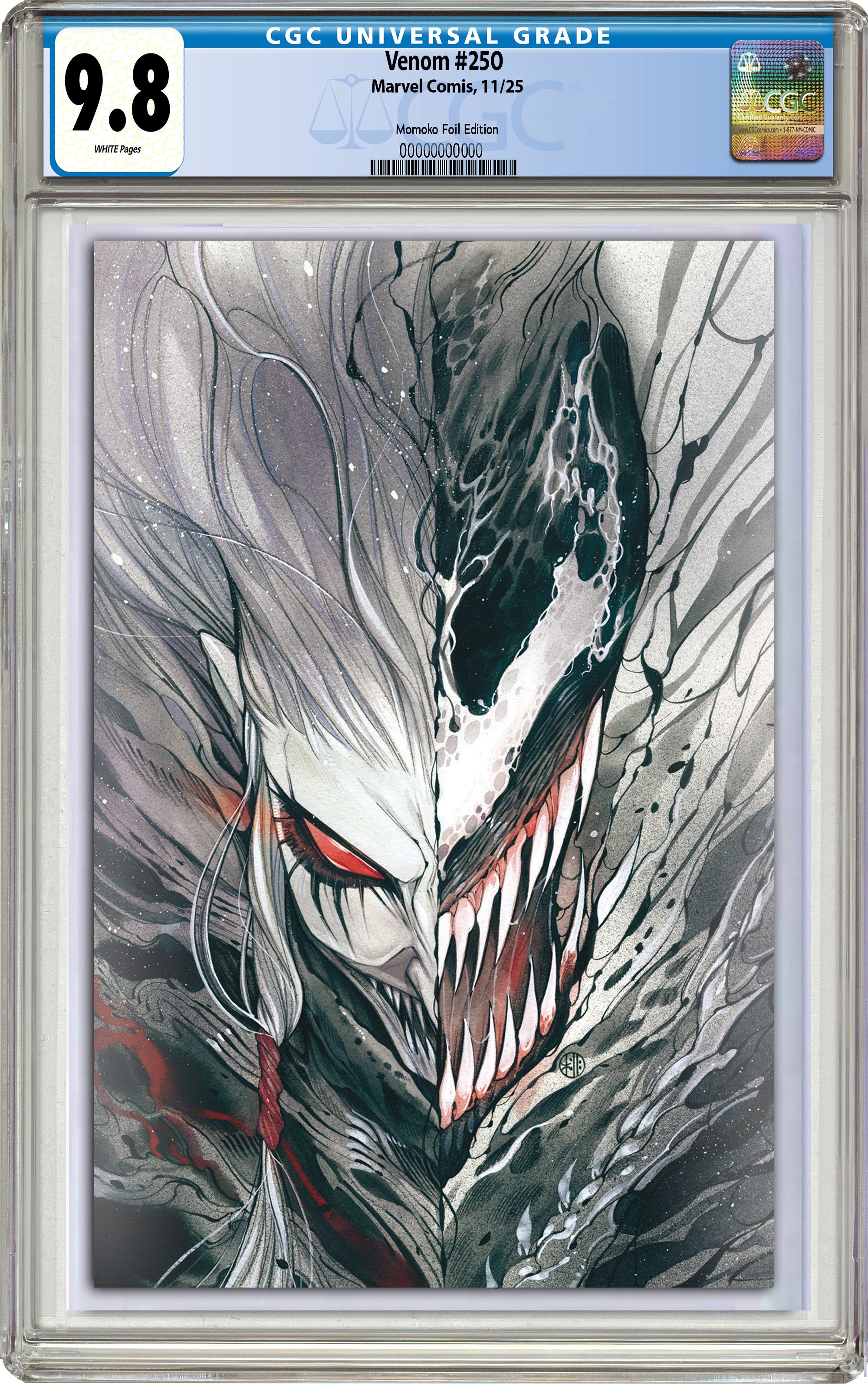 VENOM #250 PEACH MOMOKO NYCC EXCLUSIVE FOIL EDITION