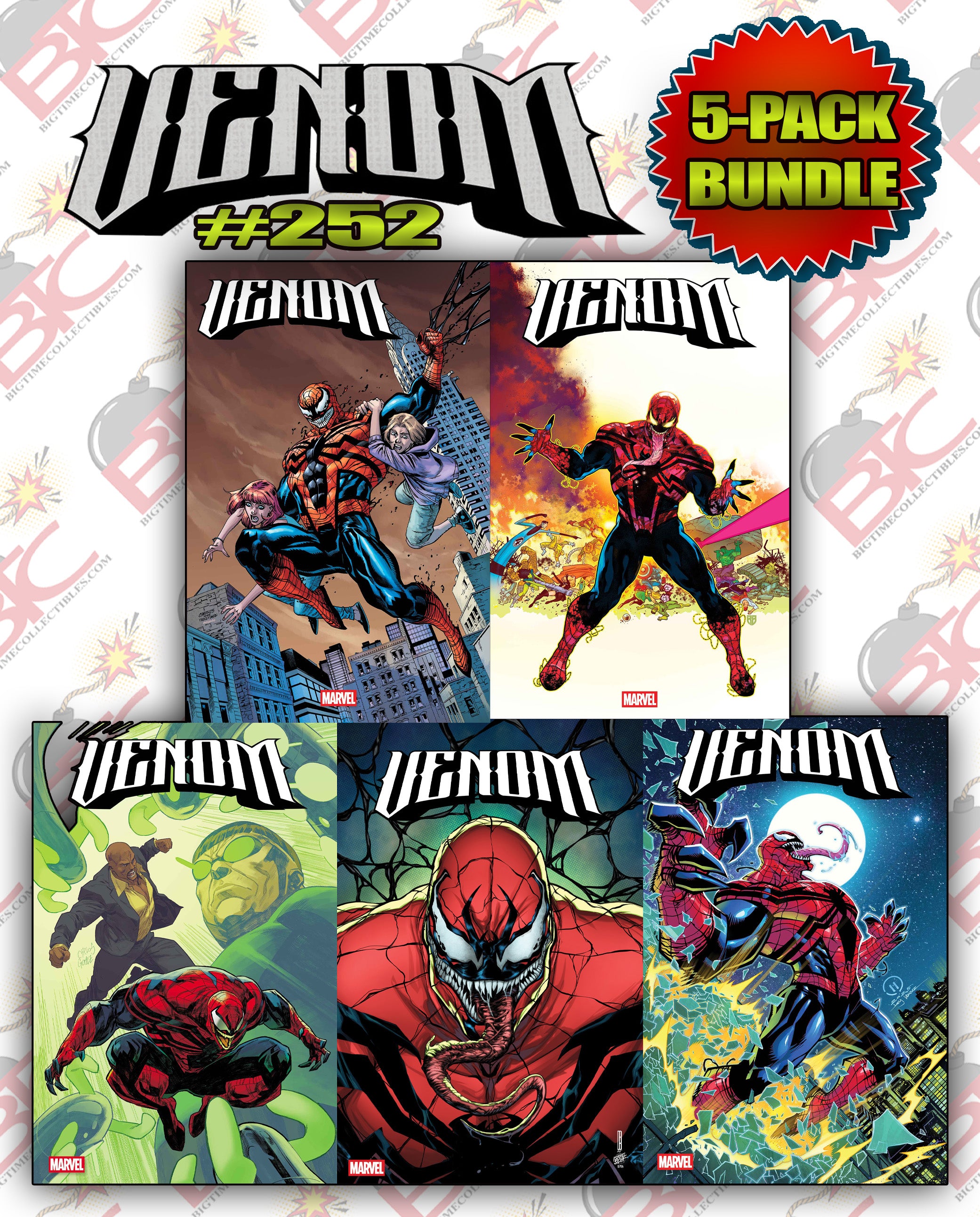 VENOM #252 5-PACK BUNDLE -- [Expected In Stock Date : 12-03-25]