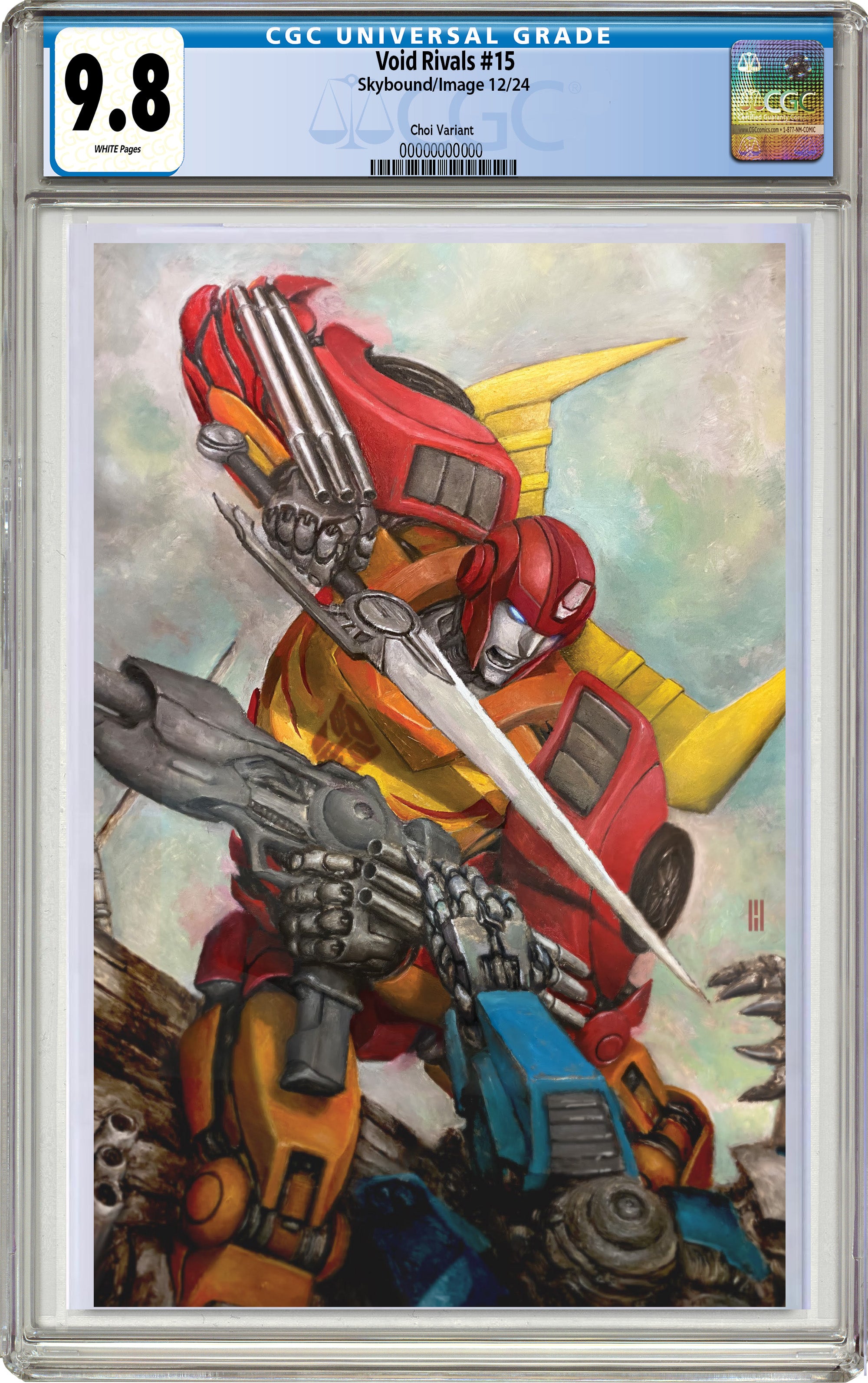 VOID RIVALS #15 MIKE CHOI HOTROD EXCLUSIVE VIRGIN VARIANT 12-26-24