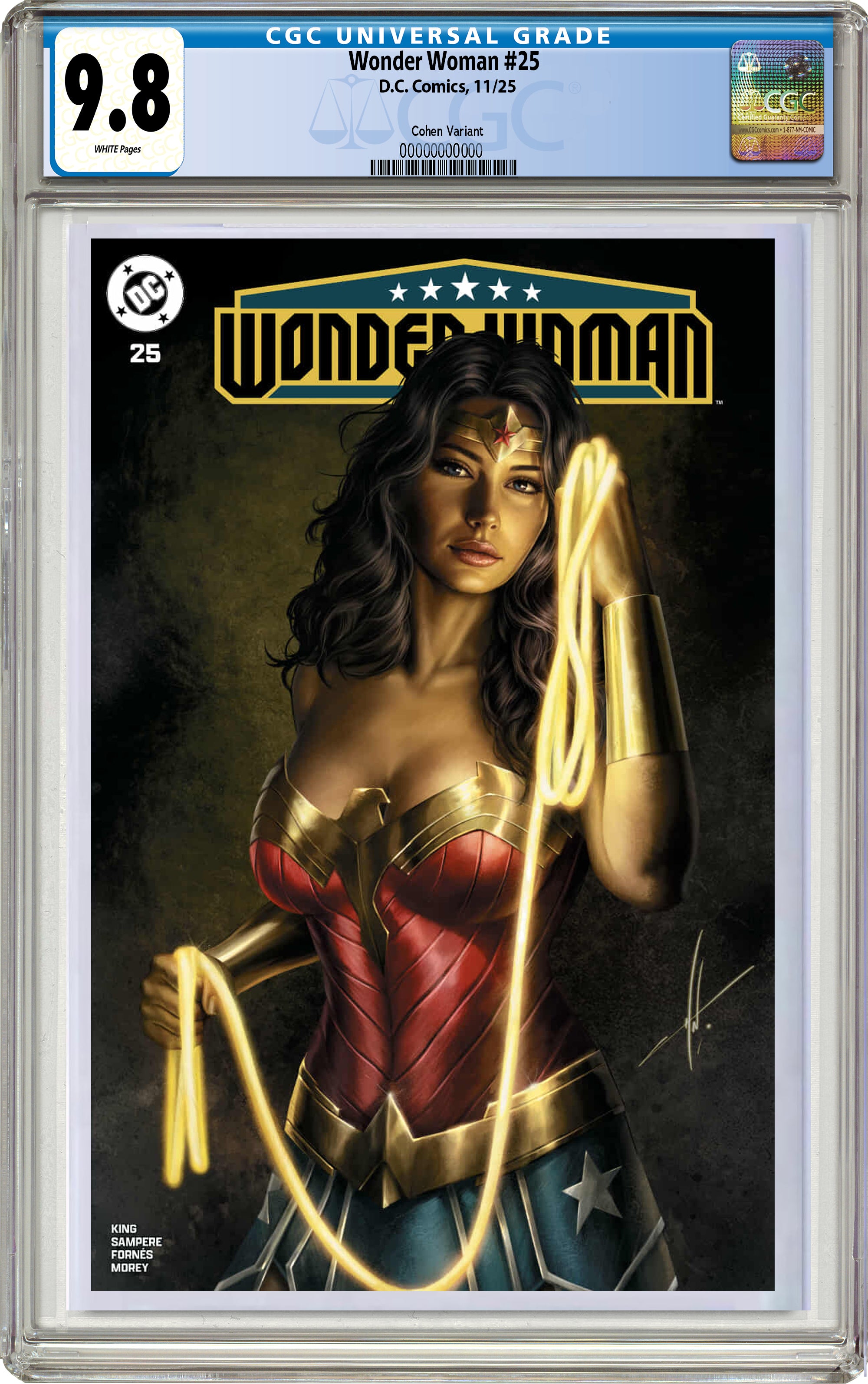 WONDER WOMAN #25 CARLA COHEN EXCLUSIVE VARIANT COVER OPTIONS