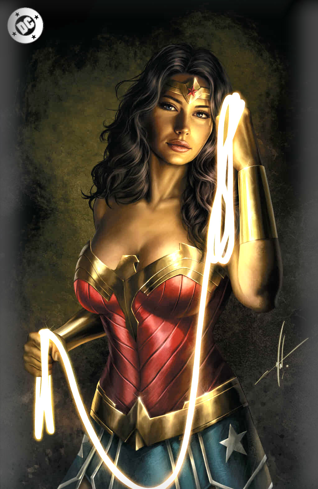 WONDER WOMAN #25 CARLA COHEN NYCC EXCLUSIVE FOIL EDITION & GLOW IN THE DARK