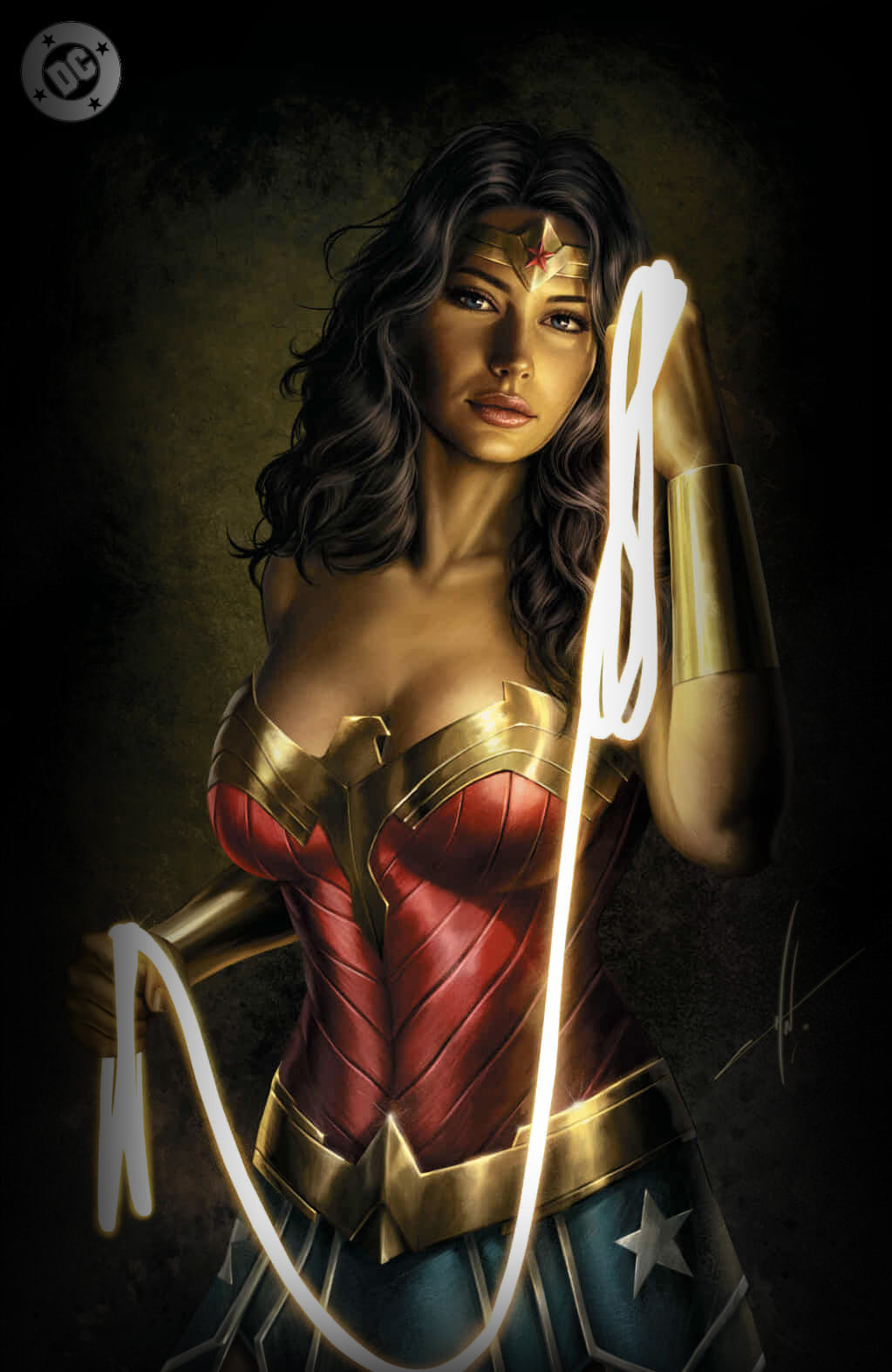 WONDER WOMAN #25 CARLA COHEN NYCC EXCLUSIVE FOIL EDITION & GLOW IN THE DARK