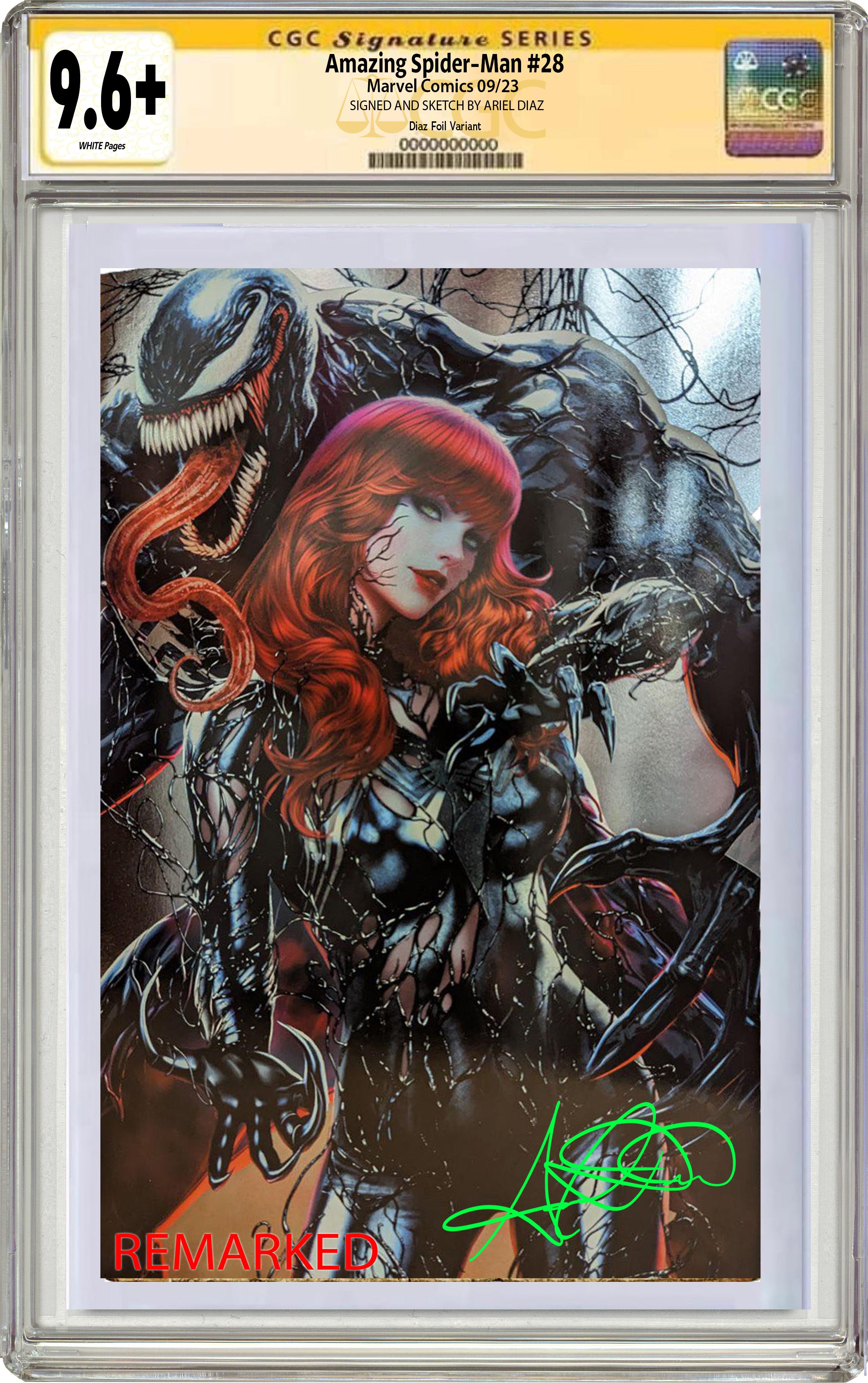 AMAZING SPIDER-MAN 28 ARIEL DIAZ EXCLUSIVE FOIL VARIANT COVER OPTIONS