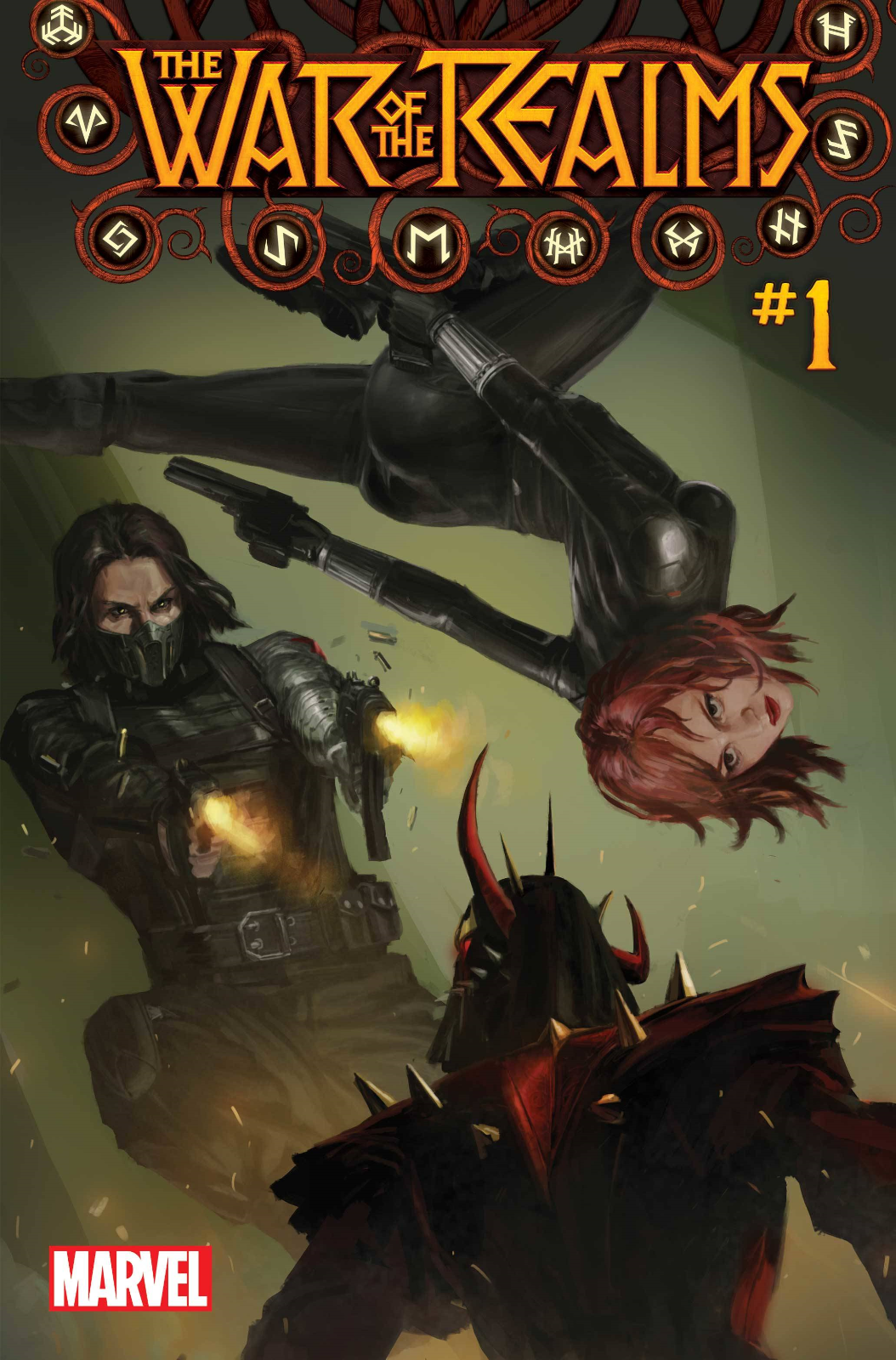 WAR OF REALMS #1 (OF 6) PYEONG JUN PARK VARIANT 04/03/19 FOC 03/04/19