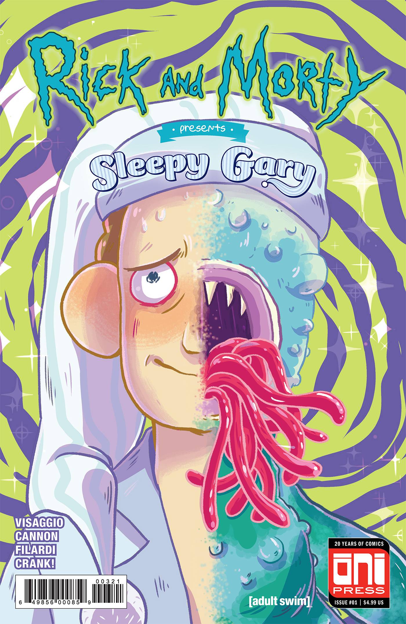 RICK & MORTY PRESENTS SLEEPY GARY #1 CVR B MCGEE VAR CVR A 08/27