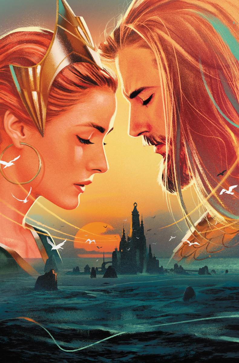 AQUAMAN #40 JOSH MIDDLETON VARIANT SINK ATLANTIS FOC 08/27
