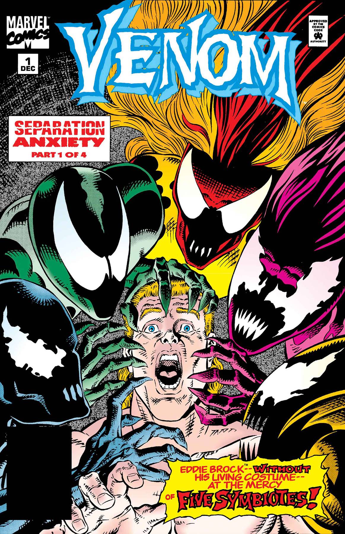 TRUE BELIEVERS ABSOLUTE CARNAGE SEPARATION ANXIETY #1 07/24/19 FOC 07/01/19 (CB104)