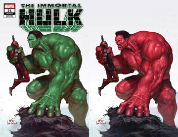 IMMORTAL HULK #21 INHYUK LEE EXCLUSIVE TRADE DRESS & VIRGIN VARIANT COVER OPTIONS