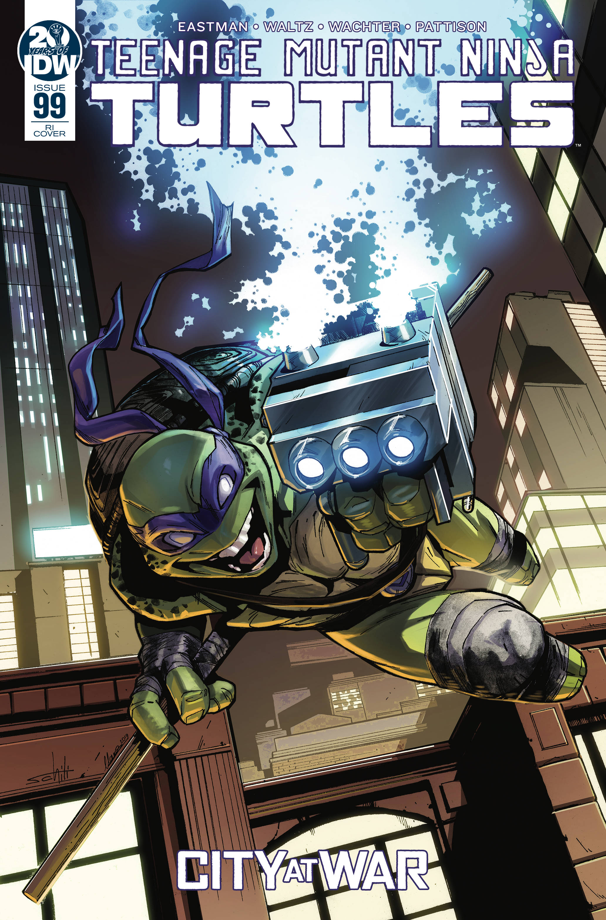 TMNT ONGOING #99 1:10 INCENTIVE VARAINT 10/30/19 FOC 10/07/19(CB100)