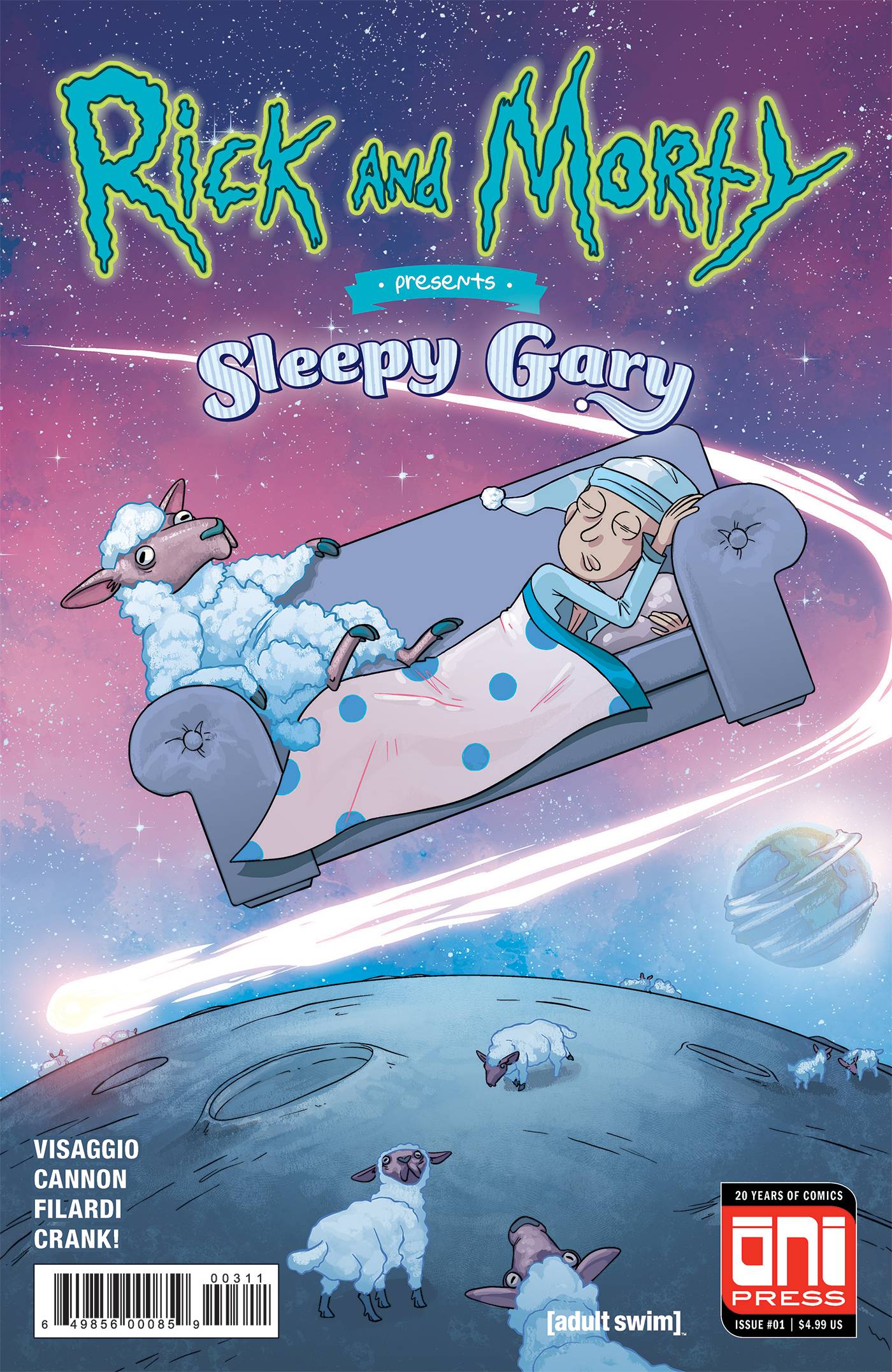 RICK MORTY PRESENTS SLEEPY GARY #1 CVR A 08/27