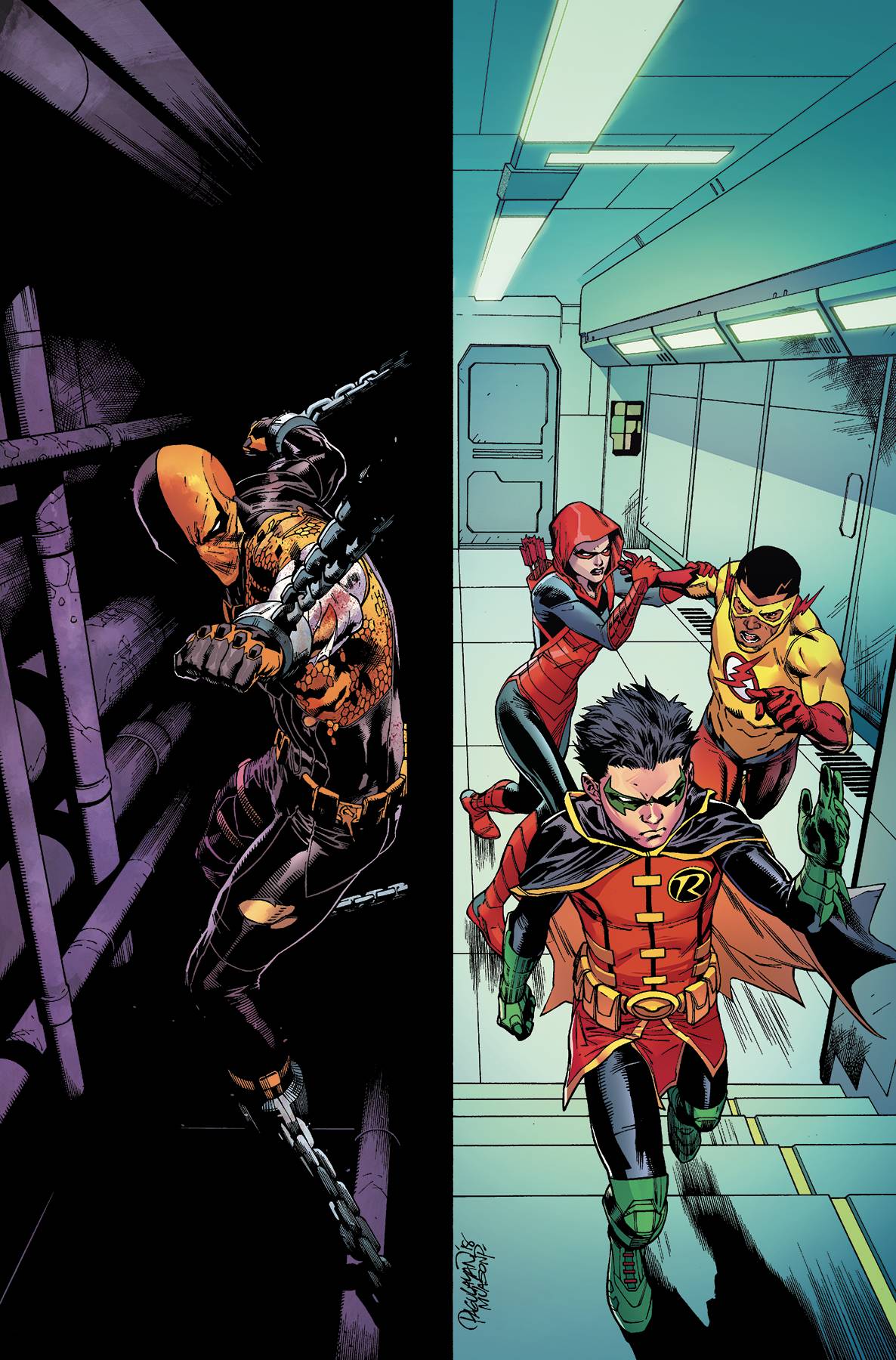 DEATHSTROKE #42 TERMINUS AGENDA 04/03/19 FOC 03/11/19