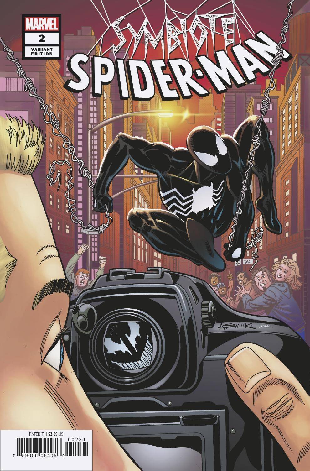 SYMBIOTE SPIDER-MAN #2 (OF 5) SAVIUK 1:25 VARIANT 05/08/19 FOC 04/15/19