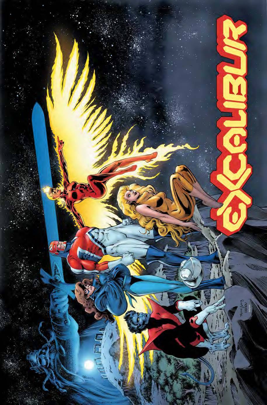 EXCALIBUR #1 DAVIS HIDDEN GEM 1:100 VARIANT DX 10/30/19 FOC 10/07/19