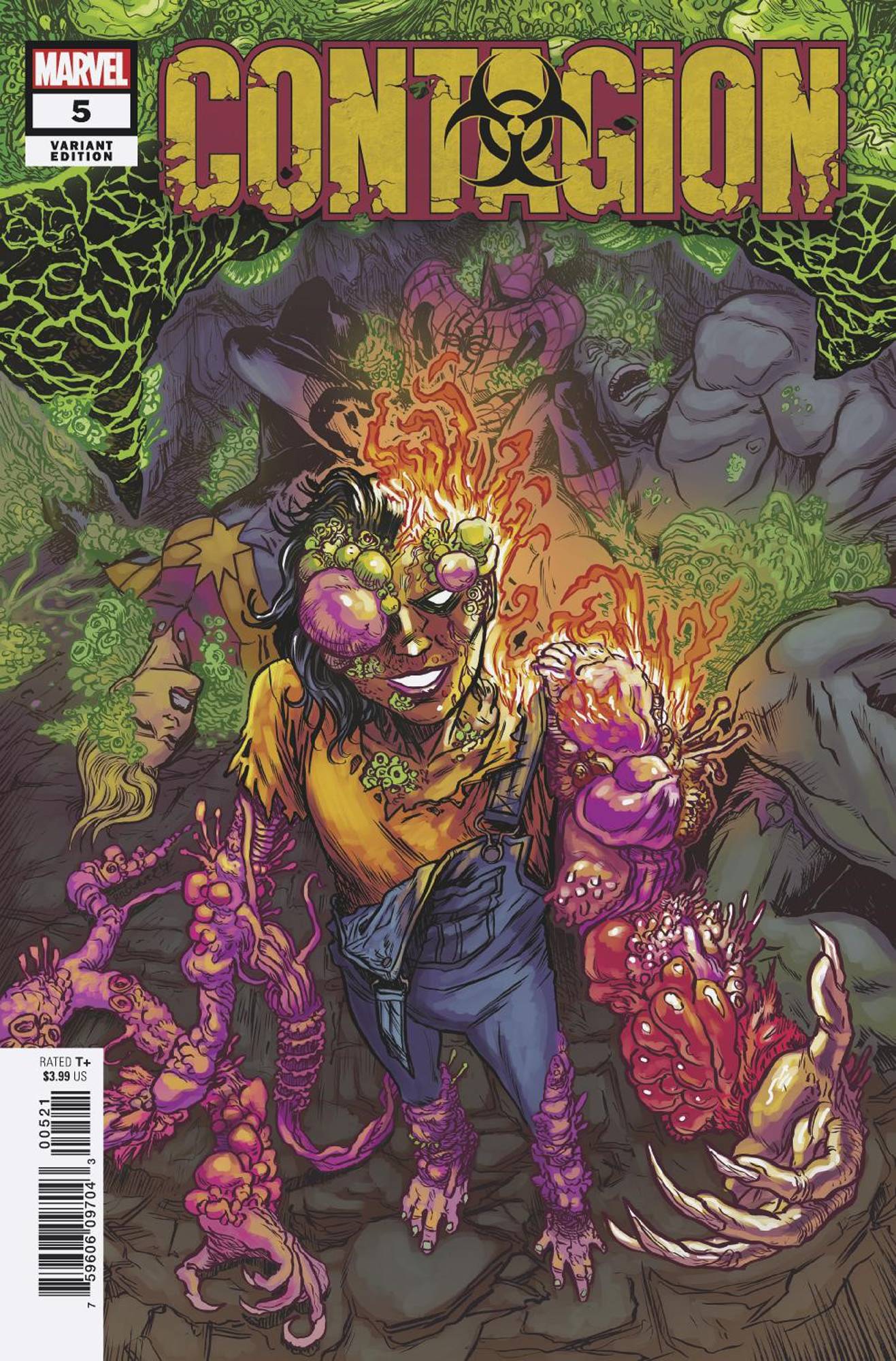 CONTAGION #5 (OF 5) BROWNE VARIANT 10/30/19 FOC 10/07/19