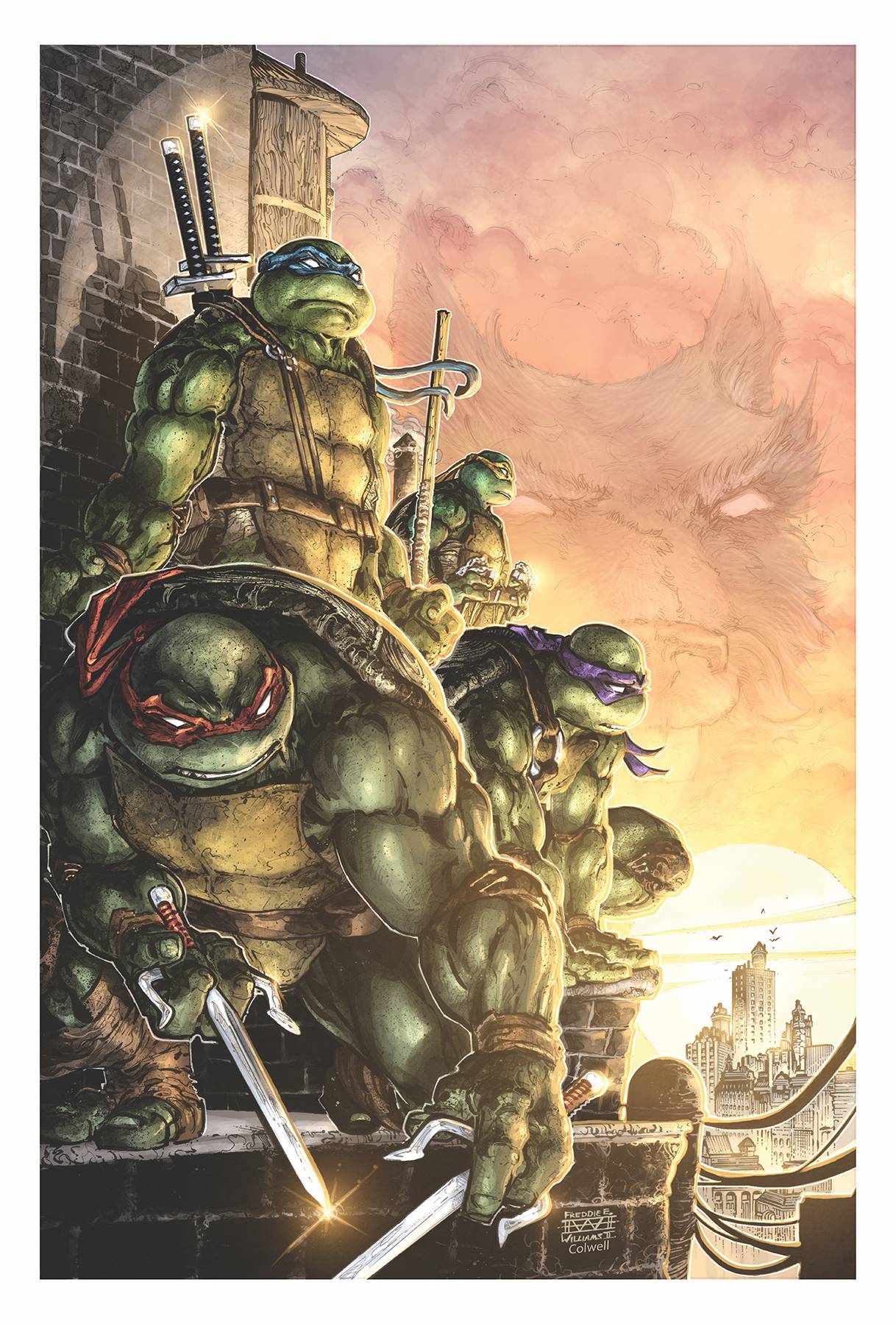 TMNT #100 INHYUK LEE EXCLUSIVE VIRGIN VARIANT & RATIO VARIANT OPTIONS