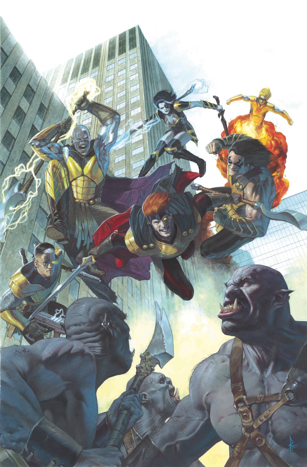 X-FORCE #6 FEDERICI ASGARDIAN VARIANT 04/10/19 FOC 03/18/19