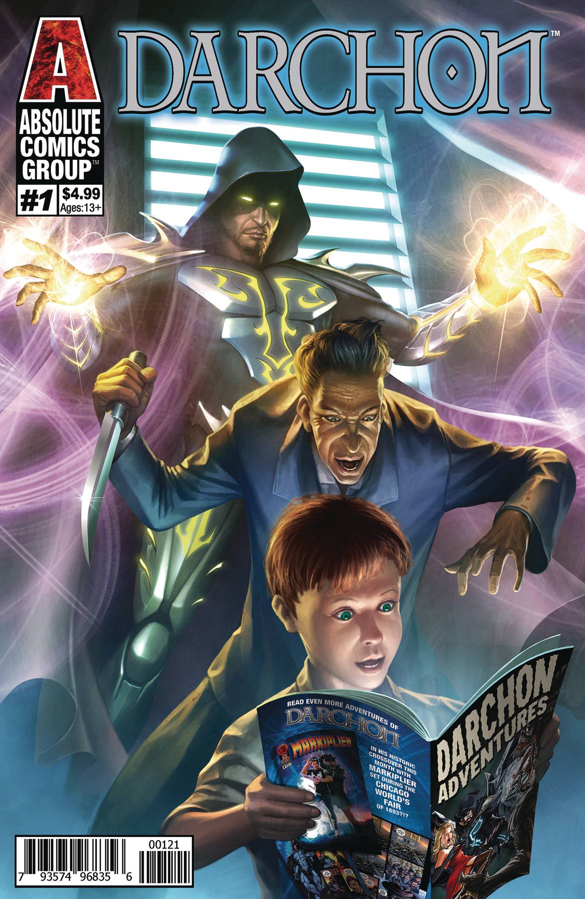 DARCHON #1 HOLOGRAPHIC SILVER FOIL CVR 07/03/19
