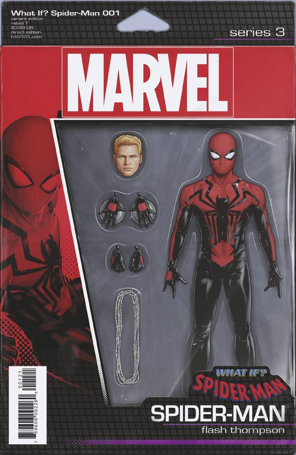 WHAT IF? SPIDER-MAN #1 CHRISTOPHER ACTION FIGURE VAR FOC 09/10