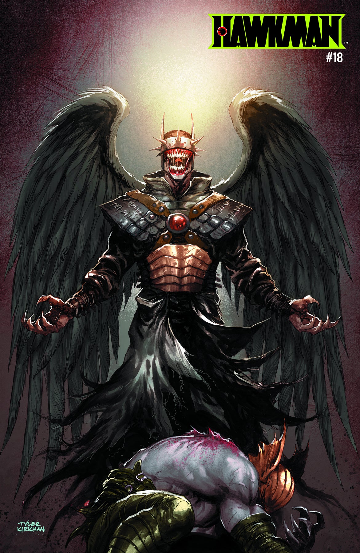 HAWKMAN #18 YOTV ACETATE 11/13/19 FOC 09/09/19