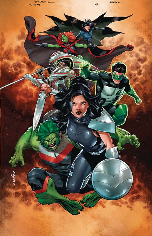 TITANS #35 RAFA SANDOVAL VARIANT 03/13/19 FOC 02/18/19