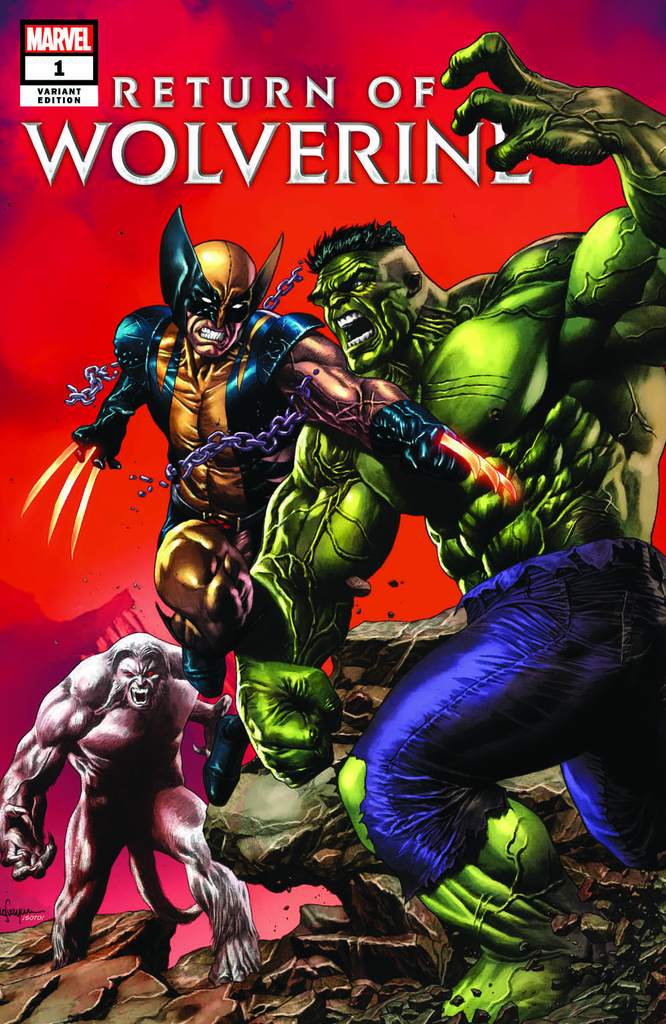 RETURN OF WOLVERINE #1 MICO SUAYAN EXCLUSIVE VARIANT COVER HULK181 HOMAGE (CB67)(CB89)