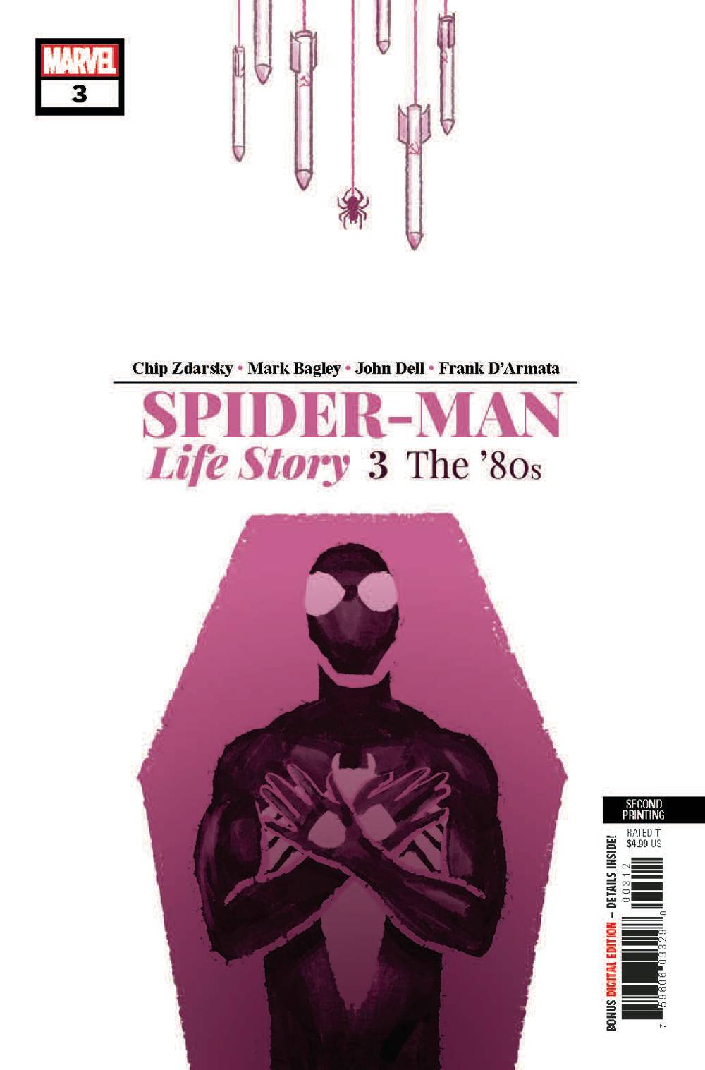 SPIDER-MAN LIFE STORY #3 (OF 6) 2ND PTG BAGLEY VARIANT