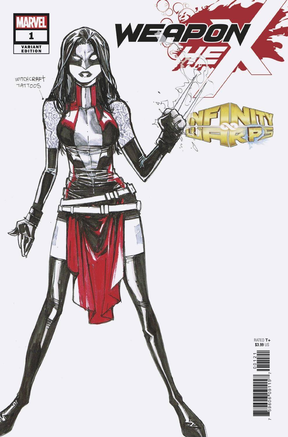 INFINITY WARS WEAPON HEX #1 (OF 2) RAMOS 1:10 DESIGN VARIANT FOC 09/24