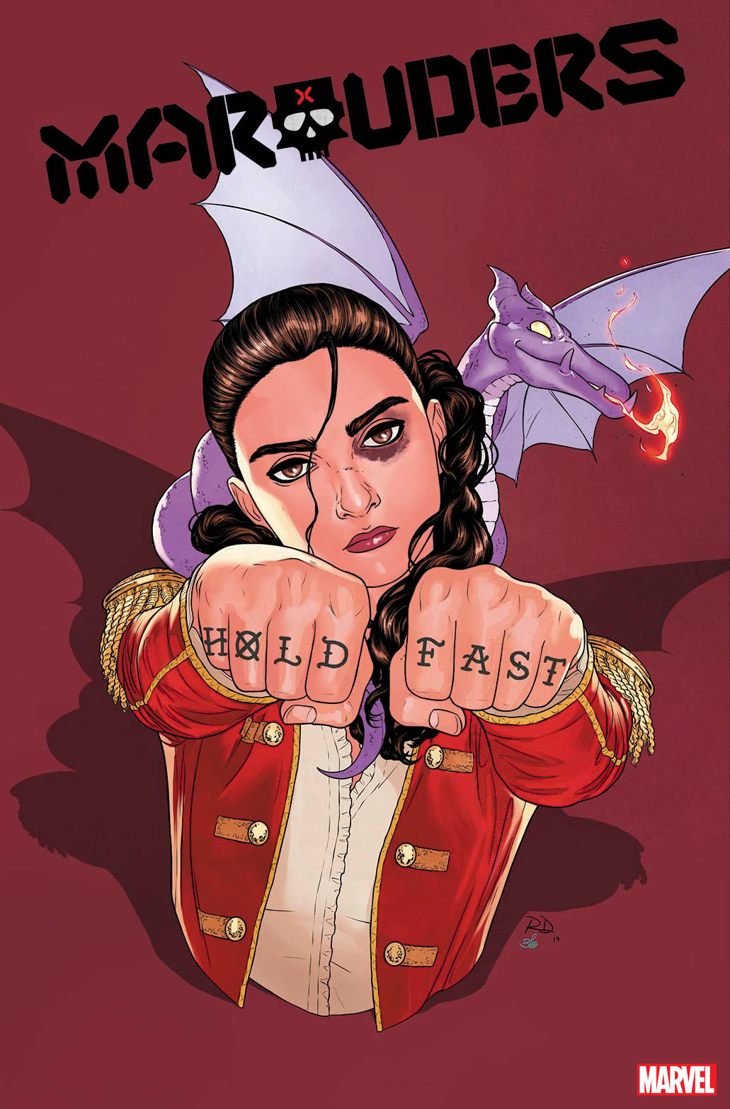 MARAUDERS #1 DAUTERMAN RED QUEEN VAR DX 10/23/19 FOC 09/30/19