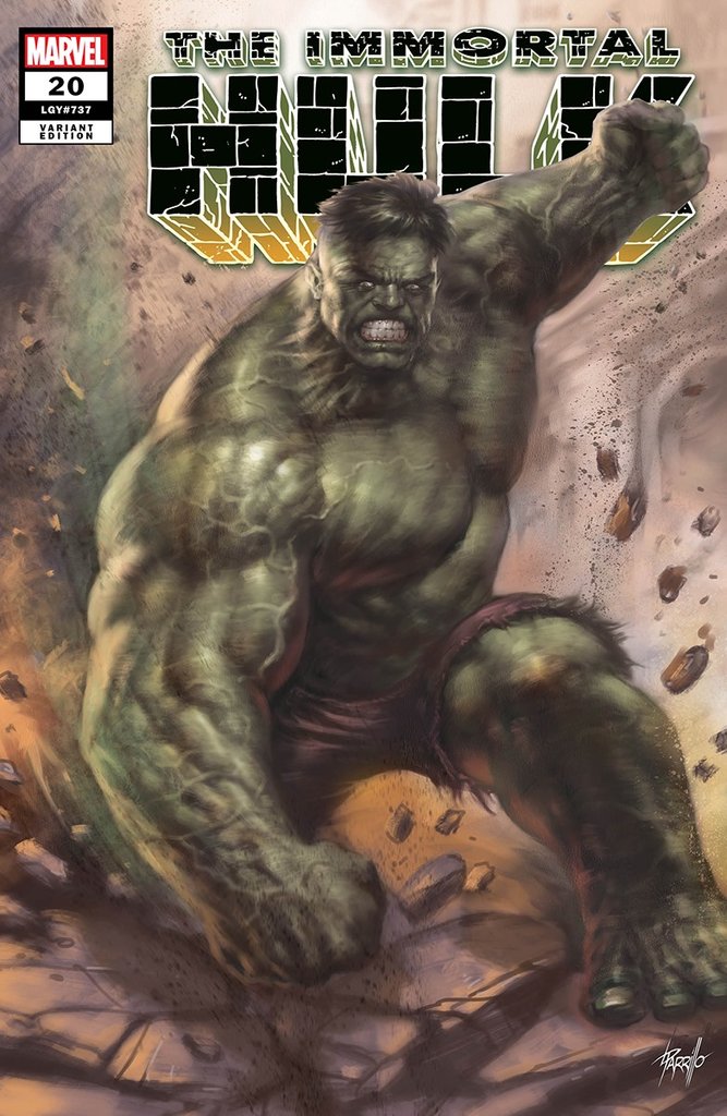 IMMORTAL HULK #20 LUCIO PARRILLO EXCLUSIVE VARIANT COVER(M205)