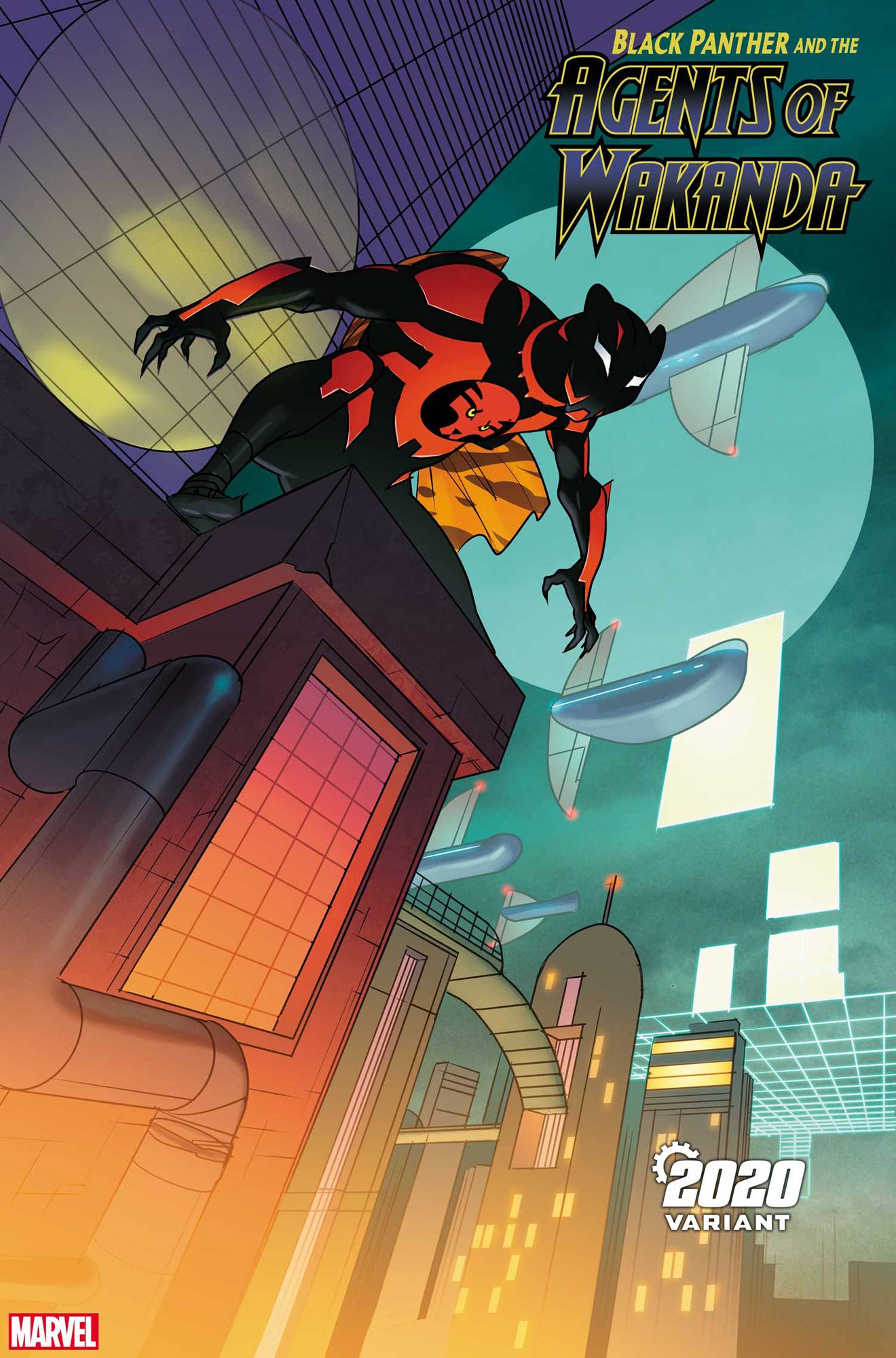 BLACK PANTHER AND AGENTS OF WAKANDA #4 FERRY 2020 VARIANT 12/11/19 FOC 11/11/19