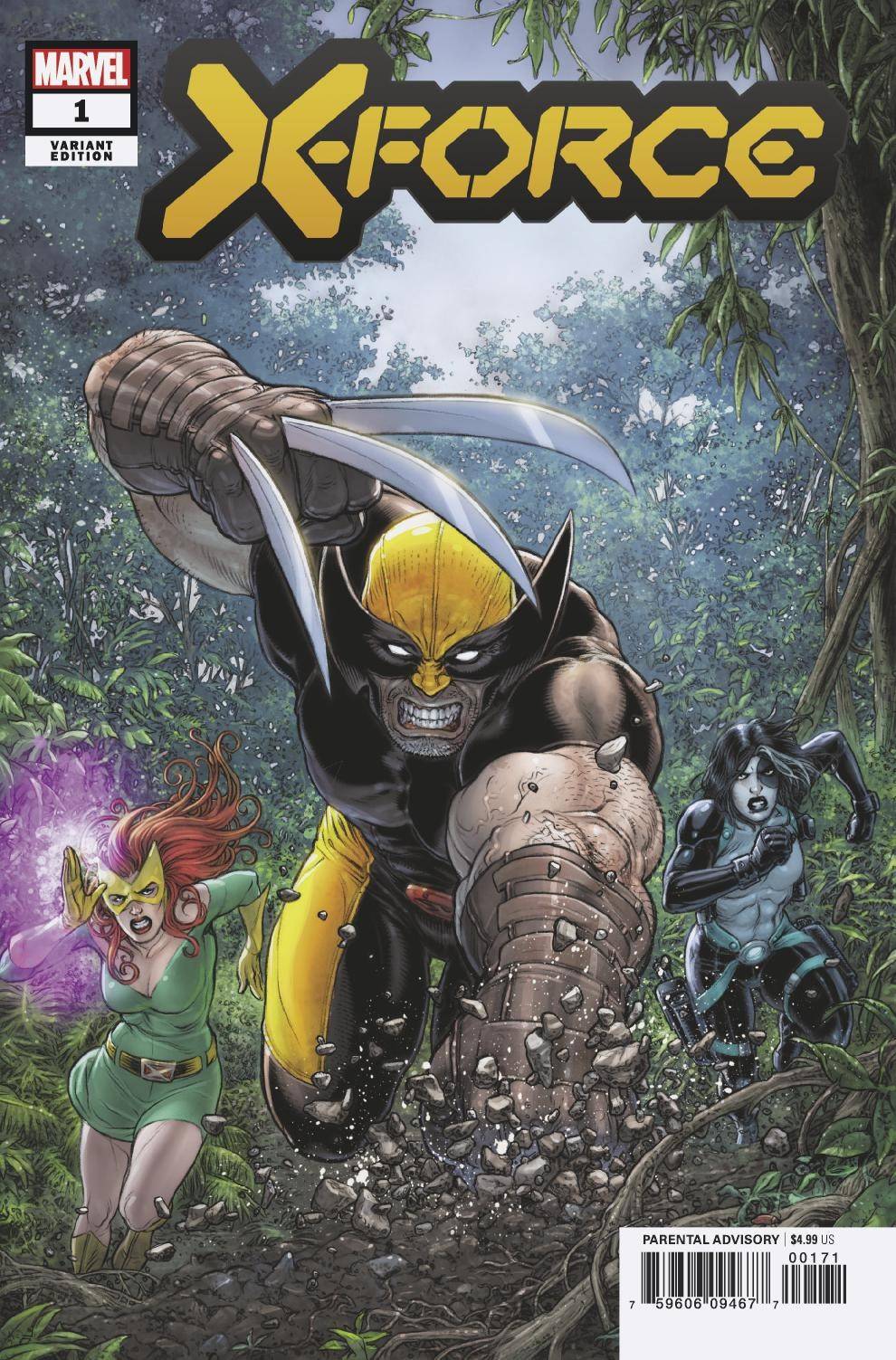 X-FORCE #1 RYP 1:25 VARIANT DX 11/06/19 FOC 10/14/19