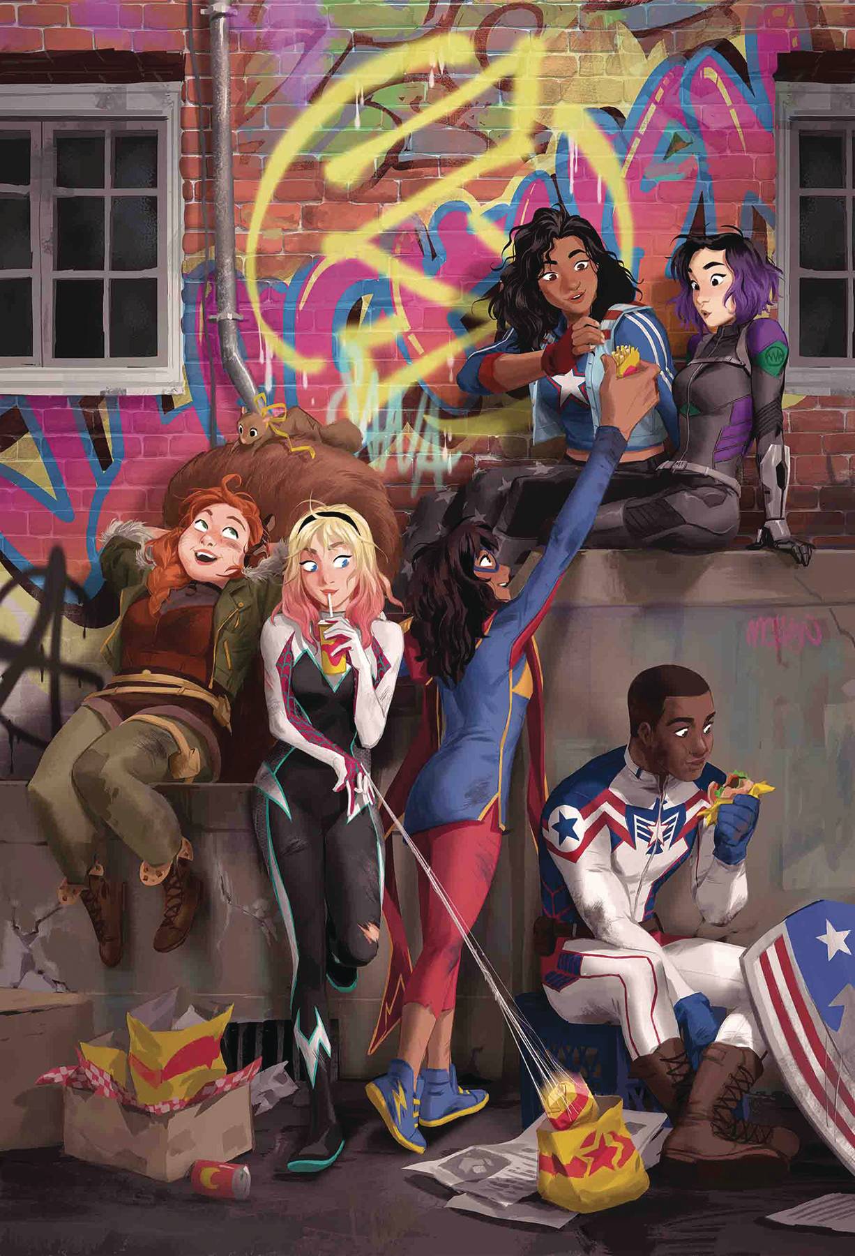 MARVEL RISING OMEGA #1 CHEN VAR FOC 08/20