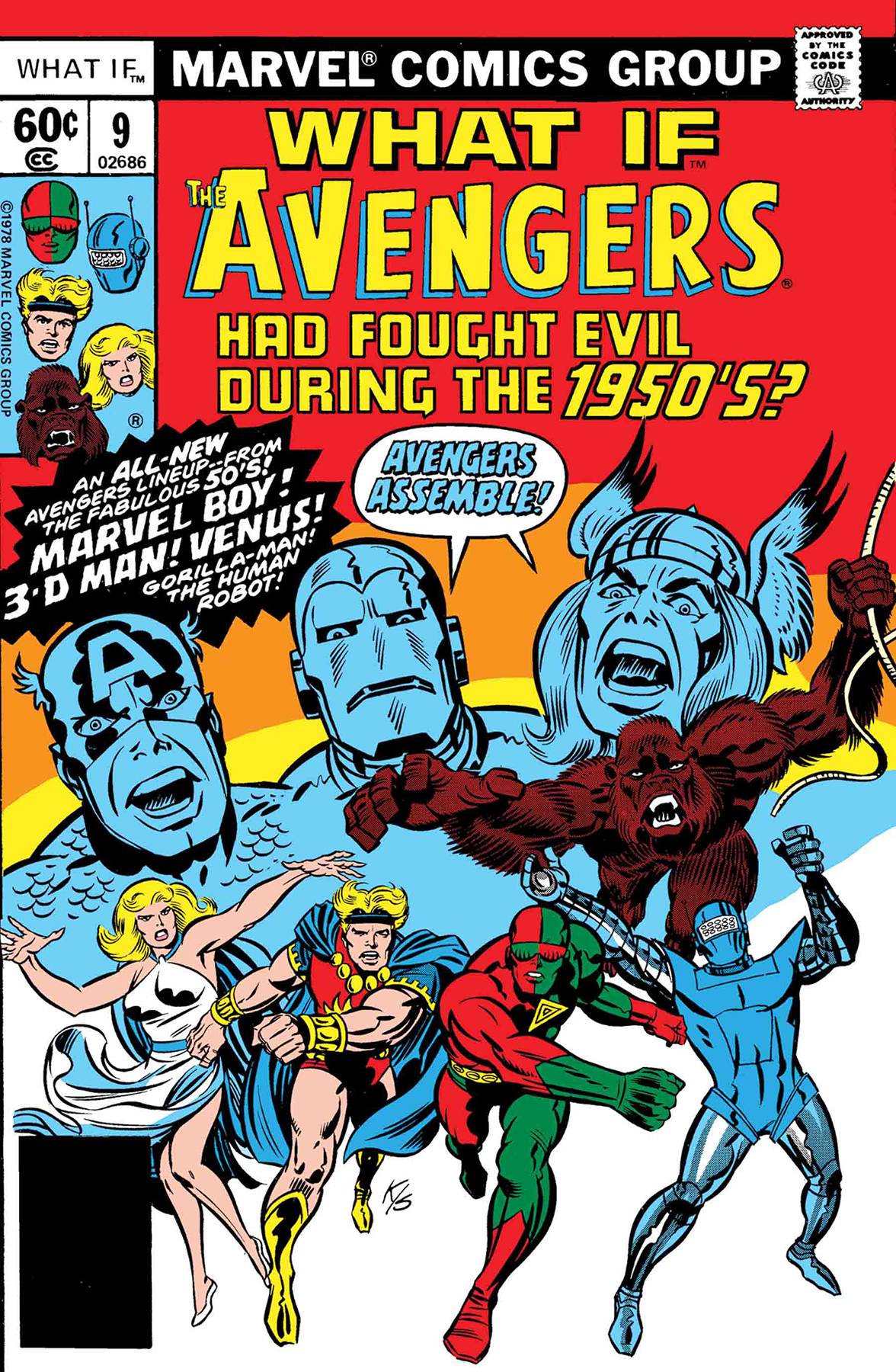 TRUE BELIEVERS WHAT IF AVENGERS FOUGHT EVIL DURING 1950S #1 FOC 09/10 (CB104)