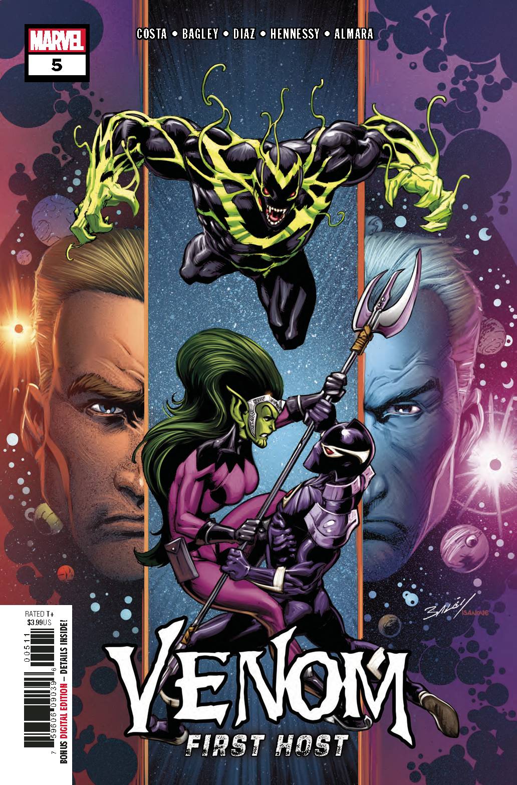 VENOM FIRST HOST #5 (OF 5) FOC 09/03