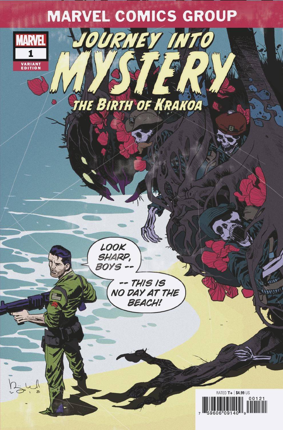 JOURNEY INTO MYSTERY BIRTH OF KRAKOA #1 CALDWELL VAR FOC 08/20