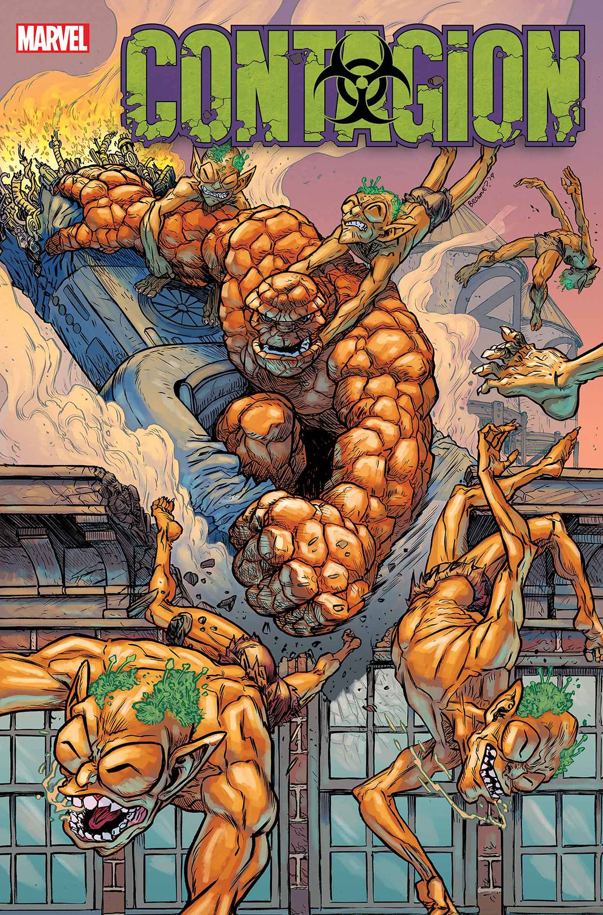 CONTAGION #1 (OF 5) BROWNE VAR 10/02/19 FOC 09/09/19