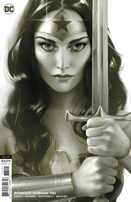 WONDER WOMAN #761 J MIDDLETON CARD STOCK VARIANT 08/26/20
