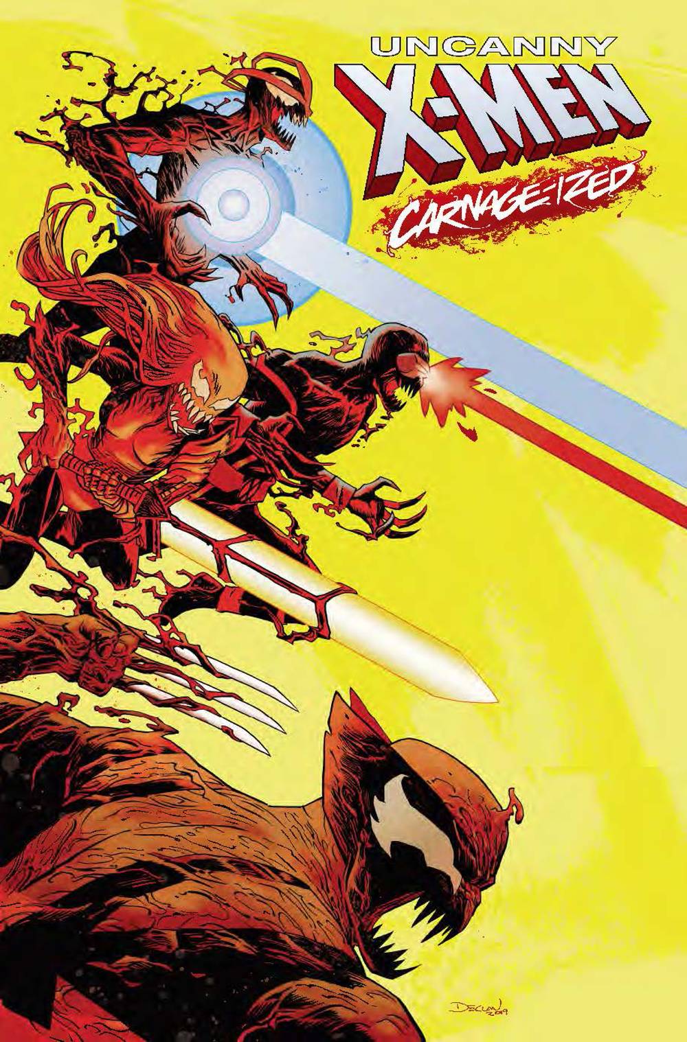 UNCANNY X-MEN #21 SHALVEY CARNAGE-IZED VARIANT 07/03/19 FOC 06/10/19
