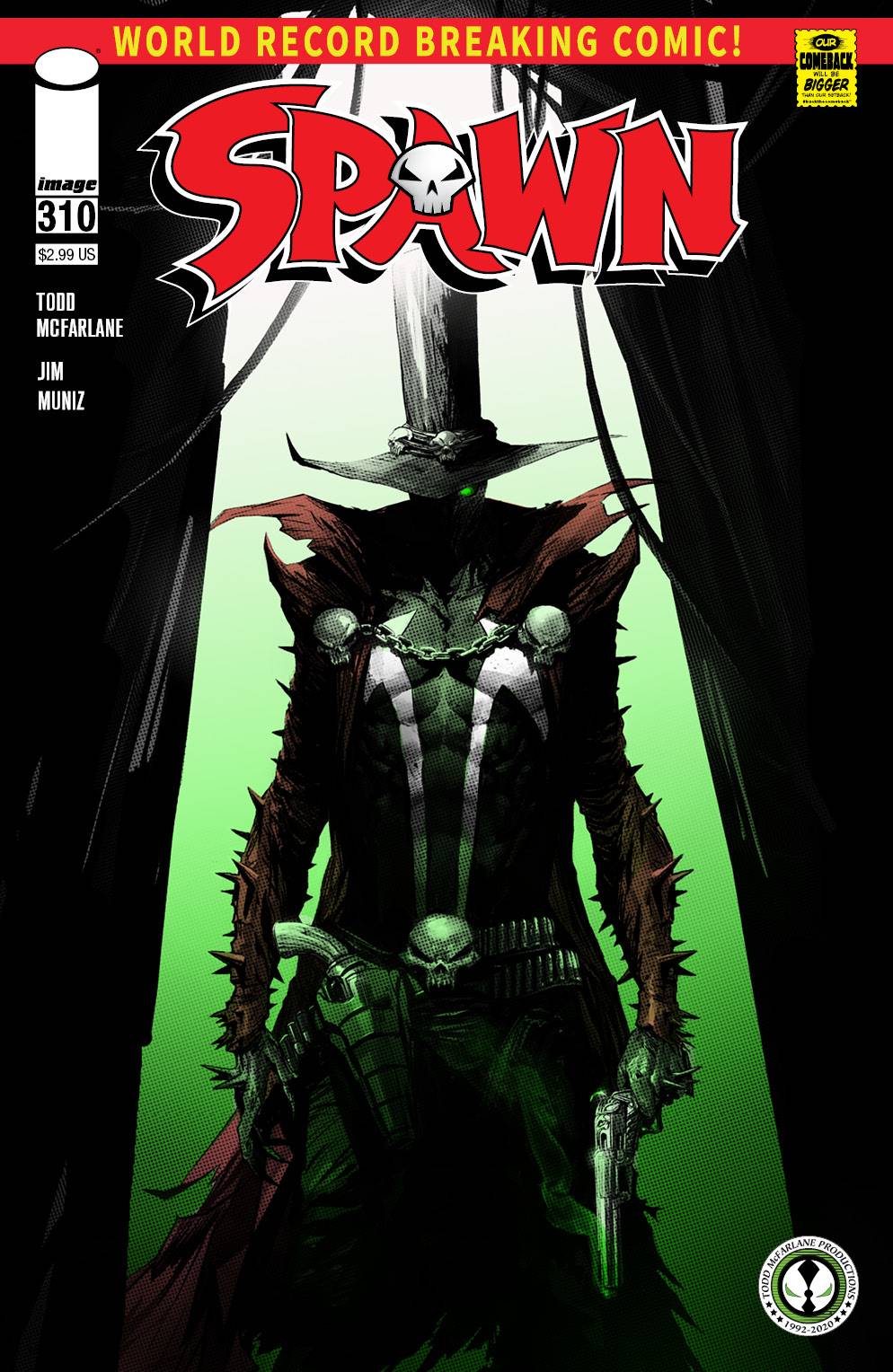 SPAWN #310 CVR A MATTINA 09/30/20 (I145)
