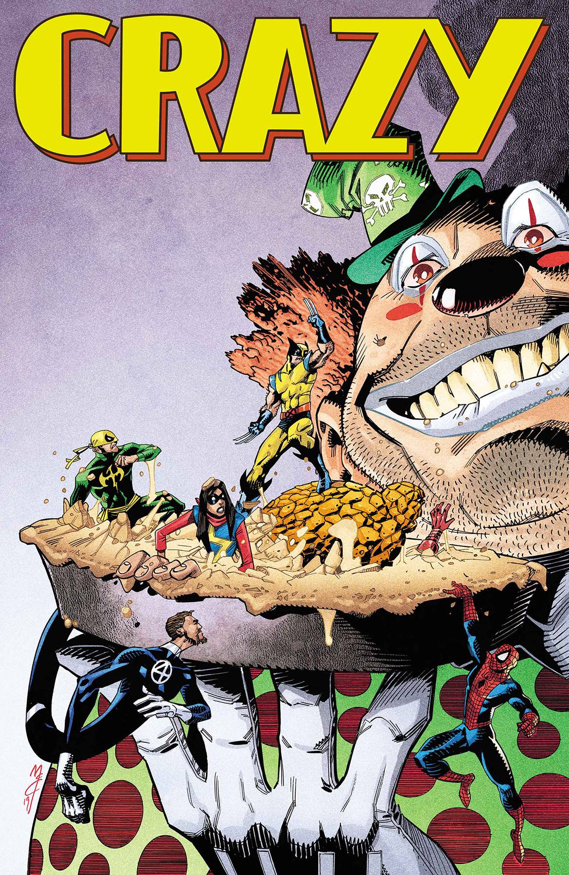 CRAZY #1 10/16/19 FOC 09/02/19