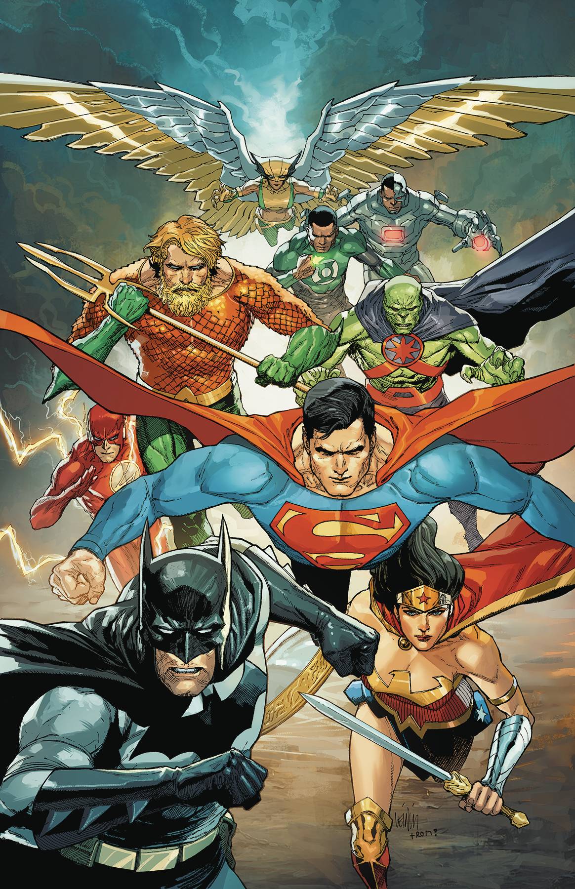 JUSTICE LEAGUE #22 LEINIL YU VARIANT 04/17/19 FOC 03/25/19